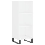 vidaXL Dulap înalt, alb, 34,5x34x180 cm, lemn prelucrat vidaXL Dulap înalt, alb, 34,5x34x180 cm, lemn prelucrat