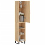 vidaXL Dulap înalt, stejar sonoma, 34,5x34x180 cm, lemn prelucrat vidaXL Dulap înalt, stejar sonoma, 34,5x34x180 cm, lemn prelucrat