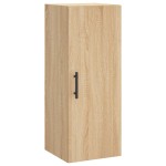 vidaXL Dulap înalt, stejar sonoma, 34,5x34x180 cm, lemn prelucrat vidaXL Dulap înalt, stejar sonoma, 34,5x34x180 cm, lemn prelucrat