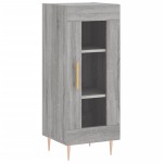 vidaXL Dulap înalt, gri sonoma, 34,5x34x180 cm, lemn prelucrat