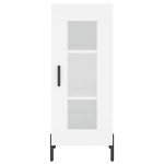 vidaXL Dulap înalt, alb, 34,5x34x180 cm, lemn prelucrat vidaXL Dulap înalt, alb, 34,5x34x180 cm, lemn prelucrat