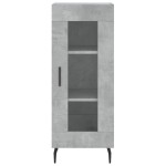 vidaXL Dulap înalt, gri beton, 34,5x34x180 cm, lemn prelucrat vidaXL Dulap înalt, gri beton, 34,5x34x180 cm, lemn prelucrat