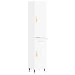 vidaXL Dulap înalt, alb, 34,5x34x180 cm, lemn prelucrat vidaXL Dulap înalt, alb, 34,5x34x180 cm, lemn prelucrat