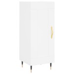 vidaXL Dulap înalt, alb, 34,5x34x180 cm, lemn prelucrat vidaXL Dulap înalt, alb, 34,5x34x180 cm, lemn prelucrat