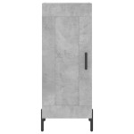 vidaXL Dulap înalt, gri beton, 34,5x34x180 cm, lemn prelucrat