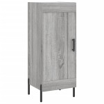 vidaXL Dulap înalt, gri sonoma, 34,5x34x180 cm, lemn prelucrat