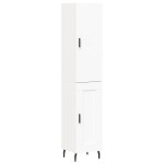 vidaXL Dulap înalt, alb, 34,5x34x180 cm, lemn prelucrat vidaXL Dulap înalt, alb, 34,5x34x180 cm, lemn prelucrat