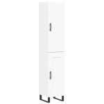 vidaXL Dulap înalt, alb, 34,5x34x180 cm, lemn prelucrat vidaXL Dulap înalt, alb, 34,5x34x180 cm, lemn prelucrat