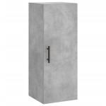 vidaXL Dulap înalt, gri beton, 34,5x34x180 cm, lemn prelucrat vidaXL Dulap înalt, gri beton, 34,5x34x180 cm, lemn prelucrat