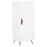 vidaXL Dulap înalt, alb, 34,5x34x180 cm, lemn prelucrat vidaXL Dulap înalt, alb, 34,5x34x180 cm, lemn prelucrat