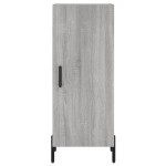 vidaXL Dulap înalt, gri sonoma, 34,5x34x180 cm, lemn prelucrat