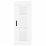 vidaXL Dulap înalt, alb, 34,5x34x180 cm, lemn prelucrat vidaXL Dulap înalt, alb, 34,5x34x180 cm, lemn prelucrat