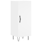 vidaXL Dulap înalt, alb, 34,5x34x180 cm, lemn prelucrat vidaXL Dulap înalt, alb, 34,5x34x180 cm, lemn prelucrat