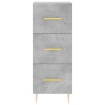vidaXL Dulap înalt, gri beton, 34,5x34x180 cm, lemn prelucrat vidaXL Dulap înalt, gri beton, 34,5x34x180 cm, lemn prelucrat