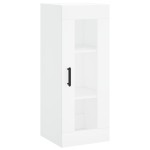 vidaXL Dulap înalt, alb, 34,5x34x180 cm, lemn prelucrat vidaXL Dulap înalt, alb, 34,5x34x180 cm, lemn prelucrat