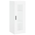 vidaXL Dulap înalt, alb, 34,5x34x180 cm, lemn prelucrat vidaXL Dulap înalt, alb, 34,5x34x180 cm, lemn prelucrat
