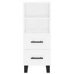 vidaXL Dulap înalt, alb, 34,5x34x180 cm, lemn prelucrat vidaXL Dulap înalt, alb, 34,5x34x180 cm, lemn prelucrat