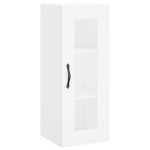 vidaXL Dulap înalt, alb, 34,5x34x180 cm, lemn prelucrat vidaXL Dulap înalt, alb, 34,5x34x180 cm, lemn prelucrat