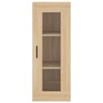 vidaXL Dulap înalt, stejar sonoma, 34,5x34x180 cm, lemn prelucrat vidaXL Dulap înalt, stejar sonoma, 34,5x34x180 cm, lemn prelucrat