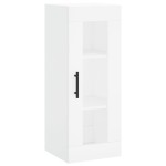 vidaXL Dulap înalt, alb, 34,5x34x180 cm, lemn prelucrat vidaXL Dulap înalt, alb, 34,5x34x180 cm, lemn prelucrat