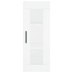 vidaXL Dulap înalt, alb, 34,5x34x180 cm, lemn prelucrat vidaXL Dulap înalt, alb, 34,5x34x180 cm, lemn prelucrat