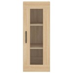vidaXL Dulap înalt, stejar sonoma, 34,5x34x180 cm, lemn prelucrat vidaXL Dulap înalt, stejar sonoma, 34,5x34x180 cm, lemn prelucrat