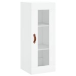 vidaXL Dulap înalt, alb, 34,5x34x180 cm, lemn prelucrat vidaXL Dulap înalt, alb, 34,5x34x180 cm, lemn prelucrat