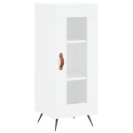 vidaXL Dulap înalt, alb, 34,5x34x180 cm, lemn prelucrat vidaXL Dulap înalt, alb, 34,5x34x180 cm, lemn prelucrat