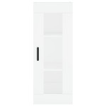 vidaXL Dulap înalt, alb, 34,5x34x180 cm, lemn prelucrat vidaXL Dulap înalt, alb, 34,5x34x180 cm, lemn prelucrat