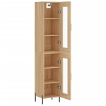 vidaXL Dulap înalt, stejar sonoma, 34,5x34x180 cm, lemn prelucrat vidaXL Dulap înalt, stejar sonoma, 34,5x34x180 cm, lemn prelucrat