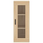 vidaXL Dulap înalt, stejar sonoma, 34,5x34x180 cm, lemn prelucrat vidaXL Dulap înalt, stejar sonoma, 34,5x34x180 cm, lemn prelucrat