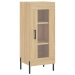 vidaXL Dulap înalt, stejar sonoma, 34,5x34x180 cm, lemn prelucrat vidaXL Dulap înalt, stejar sonoma, 34,5x34x180 cm, lemn prelucrat