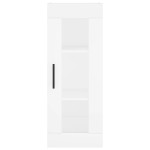 vidaXL Dulap înalt, alb, 34,5x34x180 cm, lemn prelucrat vidaXL Dulap înalt, alb, 34,5x34x180 cm, lemn prelucrat