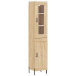 vidaXL Dulap înalt, stejar sonoma, 34,5x34x180 cm, lemn prelucrat vidaXL Dulap înalt, stejar sonoma, 34,5x34x180 cm, lemn prelucrat
