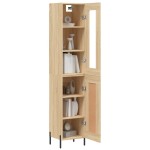 vidaXL Dulap înalt, stejar sonoma, 34,5x34x180 cm, lemn prelucrat vidaXL Dulap înalt, stejar sonoma, 34,5x34x180 cm, lemn prelucrat