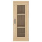 vidaXL Dulap înalt, stejar sonoma, 34,5x34x180 cm, lemn prelucrat vidaXL Dulap înalt, stejar sonoma, 34,5x34x180 cm, lemn prelucrat