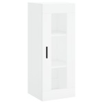 vidaXL Dulap înalt, alb, 34,5x34x180 cm, lemn prelucrat vidaXL Dulap înalt, alb, 34,5x34x180 cm, lemn prelucrat