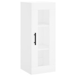vidaXL Dulap înalt, alb, 34,5x34x180 cm, lemn prelucrat vidaXL Dulap înalt, alb, 34,5x34x180 cm, lemn prelucrat