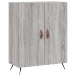 vidaXL Dulap înalt, gri sonoma, 69,5x34x180 cm, lemn compozit