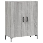 vidaXL Dulap înalt, gri sonoma, 69,5x34x180 cm, lemn compozit