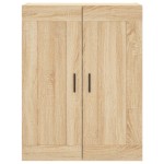 vidaXL Dulap înalt, stejar sonoma, 69,5x34x180 cm, lemn compozit vidaXL Dulap înalt, stejar sonoma, 69,5x34x180 cm, lemn compozit