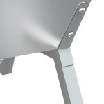 vidaXL Tavă pentru grătar, argintiu, 158x42x31 cm, oțel inoxidabil vidaXL Tavă pentru grătar, argintiu, 158x42x31 cm, oțel inoxidabil