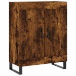 vidaXL Dulap înalt, stejar fumuriu, 69,5x34x180, lemn compozit vidaXL Dulap înalt, stejar fumuriu, 69,5x34x180, lemn compozit