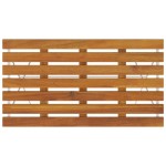vidaXL Masă bistro pliabilă 100x54x71 cm, lemn masiv de acacia & oțel