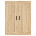 vidaXL Dulap înalt, stejar sonoma, 69,5x34x180 cm, lemn compozit vidaXL Dulap înalt, stejar sonoma, 69,5x34x180 cm, lemn compozit