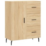 vidaXL Dulap înalt, stejar sonoma, 69,5x34x180 cm, lemn compozit vidaXL Dulap înalt, stejar sonoma, 69,5x34x180 cm, lemn compozit