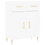 vidaXL Dulap înalt, alb, 69,5x34x180 cm, lemn compozit