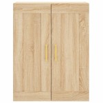vidaXL Dulap înalt, stejar sonoma, 69,5x34x180 cm, lemn compozit vidaXL Dulap înalt, stejar sonoma, 69,5x34x180 cm, lemn compozit