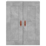 vidaXL Dulap înalt, gri beton, 69,5x34x180, lemn compozit