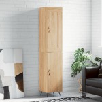 vidaXL Dulap înalt, stejar sonoma, 34,5x34x180 cm, lemn prelucrat